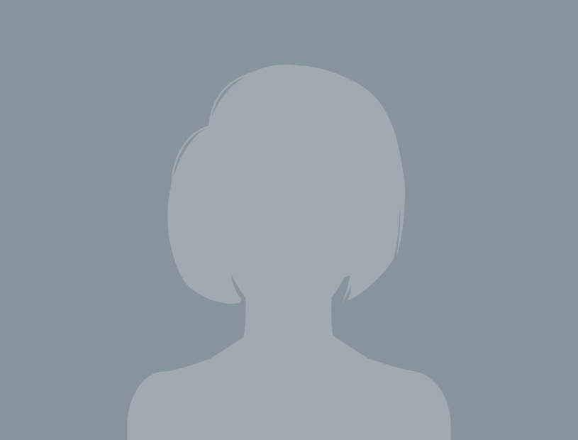 Platzhalter für ein Teammitglied, weiße Frauensilhouette vor grauem Hintergrund